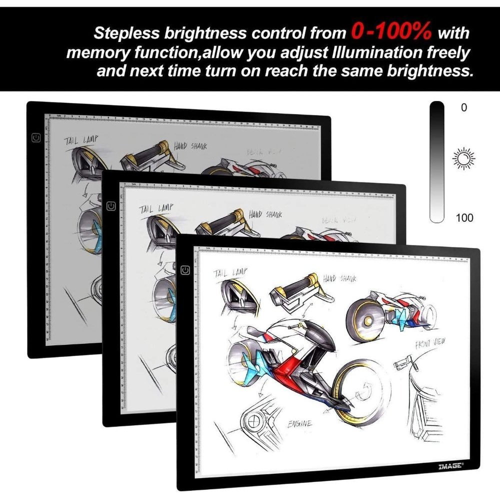 Image Magnetic LED Tracing Light Pad - Picture 5 of 7